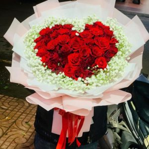 hoa 14/2, hoa valentine, hoa valentine đẹp, bó hoa valentine, bó hoa tình yêu
