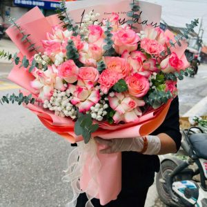 hoa 14/2, hoa valentine, hoa valentine đẹp, bó hoa valentine, bó hoa tình yêu