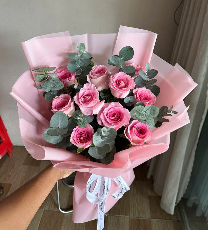 hoa 14/2, hoa valentine, hoa valentine đẹp, bó hoa valentine, bó hoa tình yêu