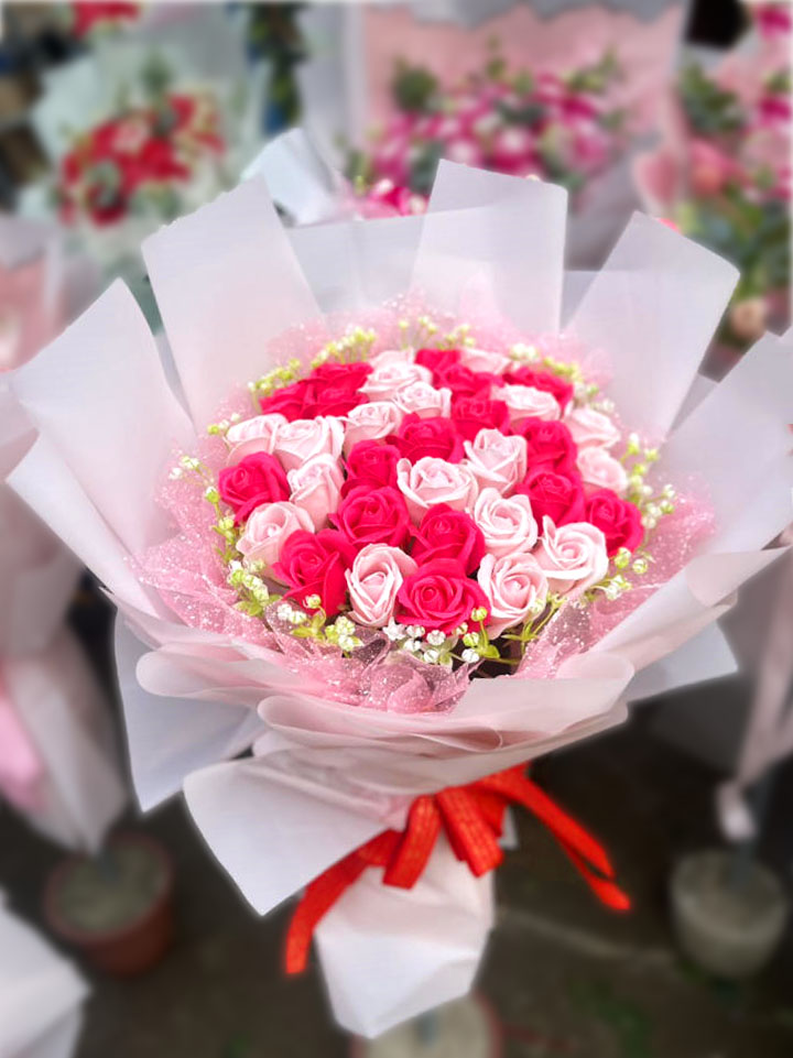 bó hoa sáp, bó hoa sáp đẹp, hoa sáp đẹp, bó hoa sáp thơm, hoa sáp thơm đẹp