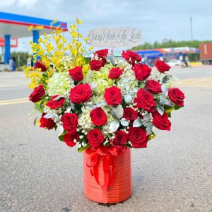 Hoa chúc mừng 8/3 cho công ty đối tác nữ