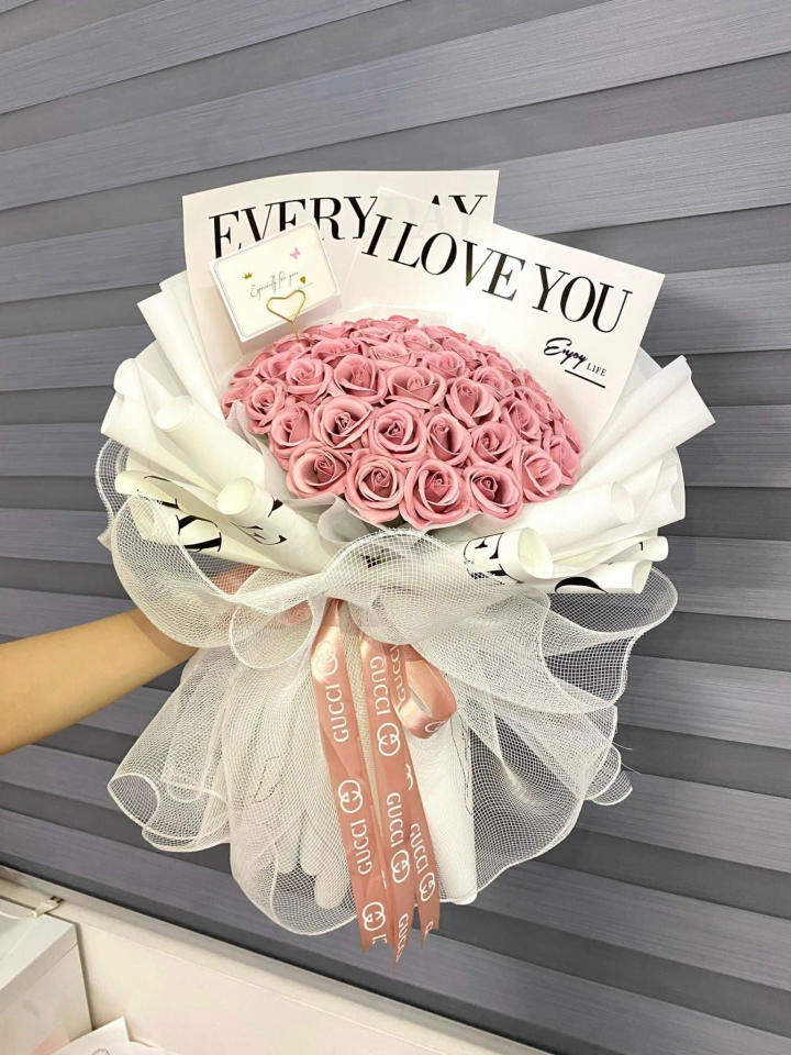 bó hoa sáp, bó hoa sáp đẹp, hoa sáp đẹp, bó hoa sáp thơm, hoa sáp thơm đẹp