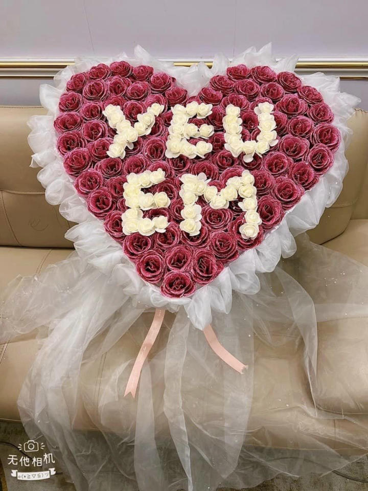 bó hoa sáp, bó hoa sáp đẹp, hoa sáp đẹp, bó hoa sáp thơm, hoa sáp thơm đẹp