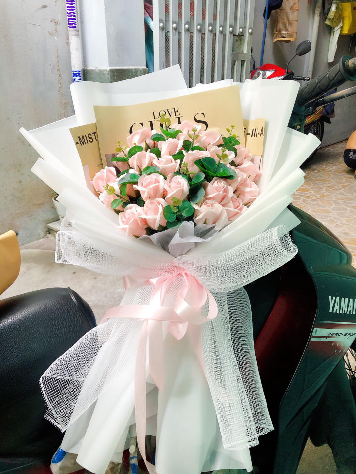 bó hoa sáp, bó hoa sáp đẹp, hoa sáp đẹp, bó hoa sáp thơm, hoa sáp thơm đẹp