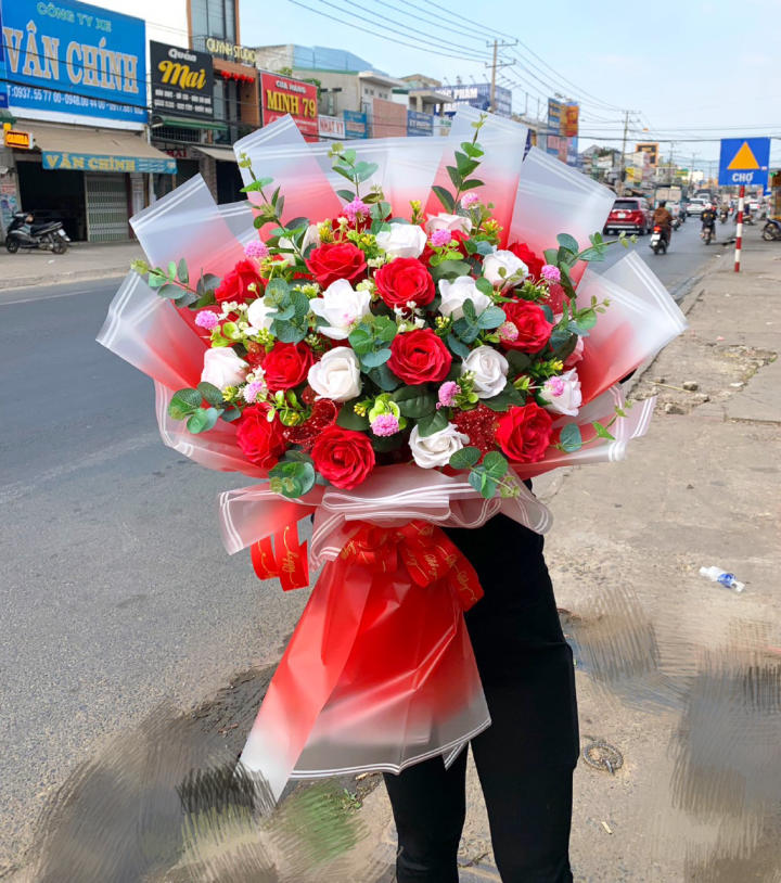 bó hoa sáp, bó hoa sáp đẹp, hoa sáp đẹp, bó hoa sáp thơm, hoa sáp thơm đẹp