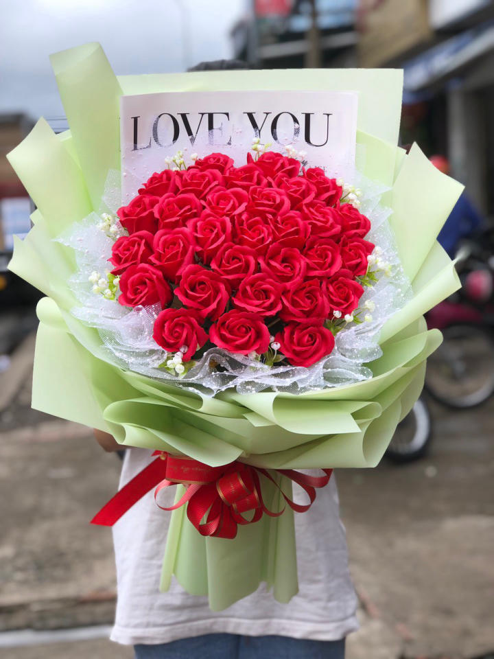 bó hoa sáp, bó hoa sáp đẹp, hoa sáp đẹp, bó hoa sáp thơm, hoa sáp thơm đẹp