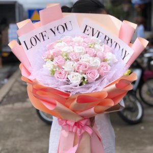 bó hoa sáp, bó hoa sáp đẹp, hoa sáp đẹp, bó hoa sáp thơm, hoa sáp thơm đẹp