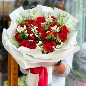 giỏ hoa 27/2, bó hoa 27/2, giỏ hoa 27/2 đẹp, bó hoa 27/2 đẹp