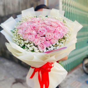 Bó hoa hồng pastel, bó hoa hồng pastel đẹp, bó hoa hồng đẹp, bó hoa sinh nhật đẹp