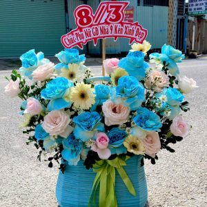 Giỏ hoa đẹp tặng ngày của cha