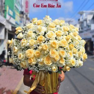 Giỏ hoa đẹp tặng ngày của cha