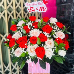 Giỏ hoa đẹp tặng ngày của mẹ