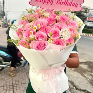 bó hoa đẹp tặng ngày của mẹ