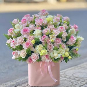 Giỏ hoa đẹp tặng ngày của cha