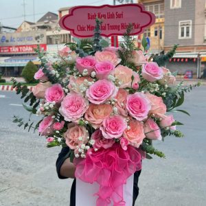 Giỏ hoa đẹp tặng ngày của mẹ