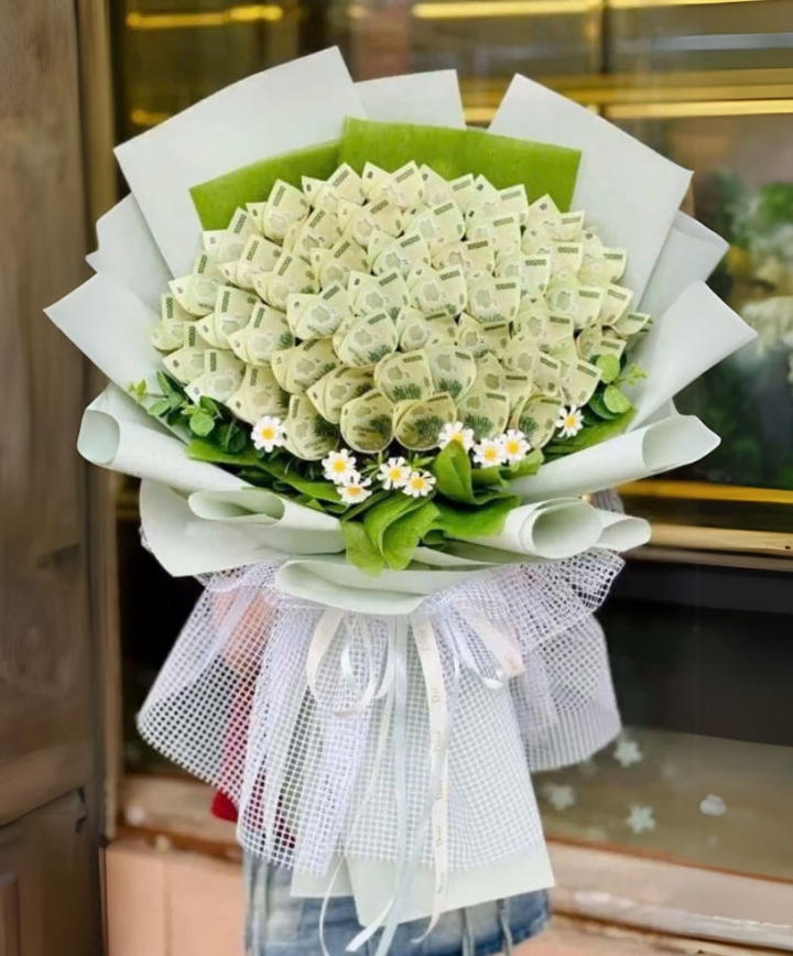 Bó Hoa Tiền 100k