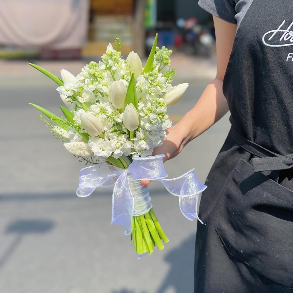 Bó Hoa Cưới Calla Lily Tinh Tế Cho Ngày Trọng Đại