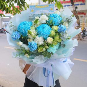 bó hoa ngày quốc tế thiếu nhi