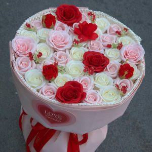 bó hoa sáp đẹp