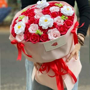 bó hoa sáp đẹp