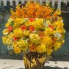 giỏ hoa ngày quốc tế thiếu nhi