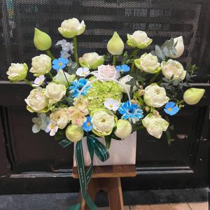 Giỏ hoa lễ phật đản, lẳng hoa lễ phật đản, hoa lễ phật đản