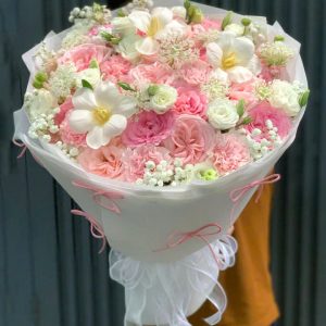 bó hoa ngày quốc tế thiếu nhi