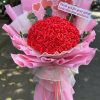 bó hoa hồng sáp 99 bông