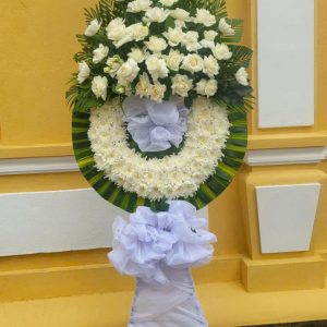 kệ hoa đám tang đẹp, hoa đám tang hiện đại, lẳng hoa đám tang, lẳng hoa viếng