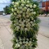 kệ hoa đám tang đẹp, hoa đám tang hiện đại, lẳng hoa đám tang, lẳng hoa viếng