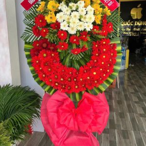 kệ hoa viếng anh hùng liệt sĩ
